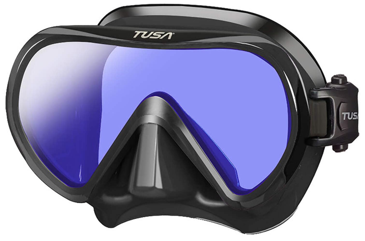 TUSA M1011S Ino Pro maska do nurkowania czarna/czarna