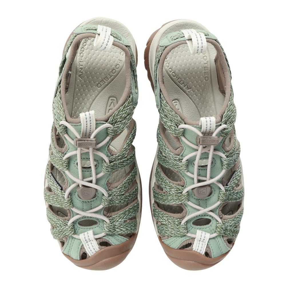 KEEN Damskie sandały Whisper, Lily Pad, 5 UK, Lily Pad, 38 EU