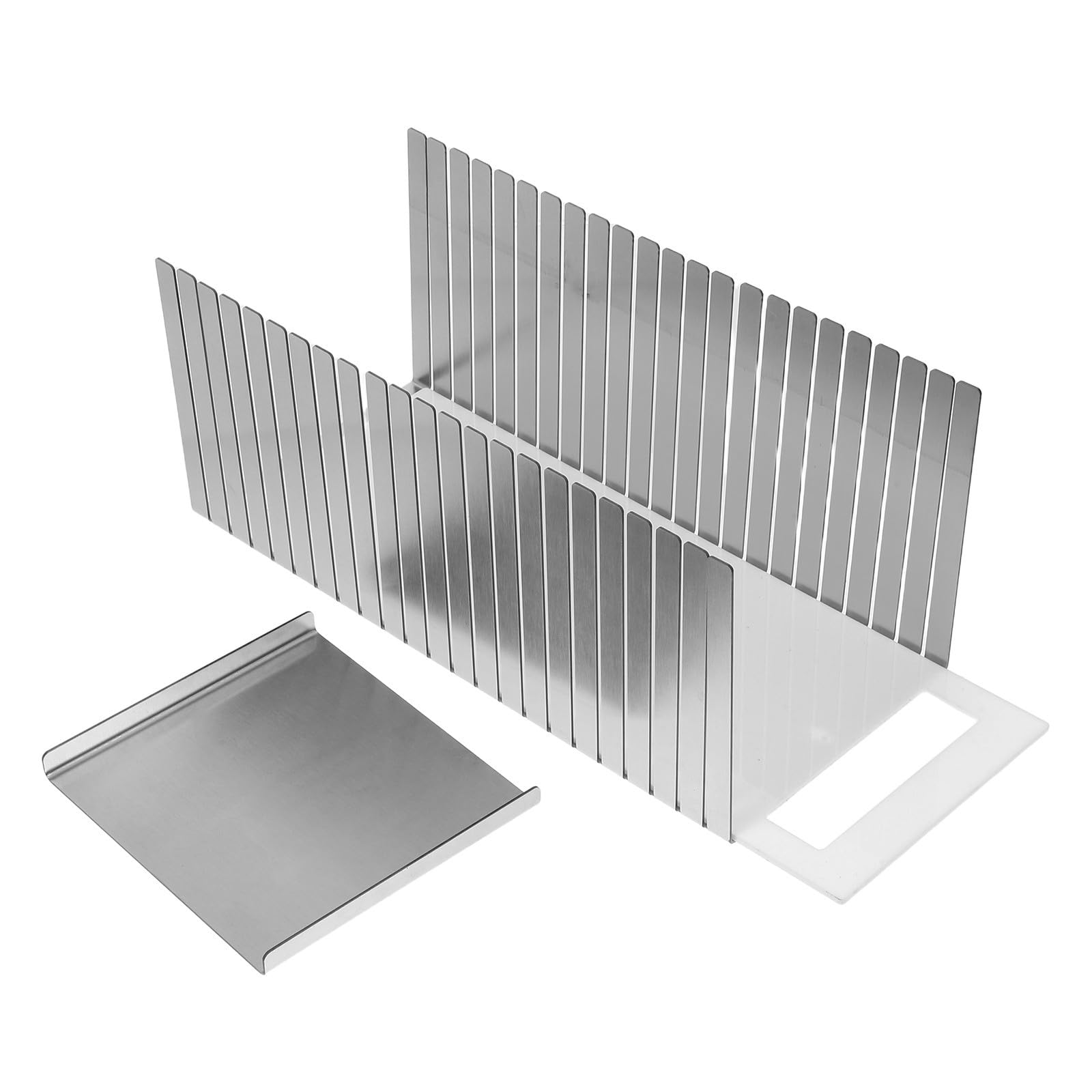 Guía para Cortar Pan de Acero Inoxidable con Diseño Elegante, Fácil de Limpiar y Rebanadas Uniformes para Desayuno y Cocina
