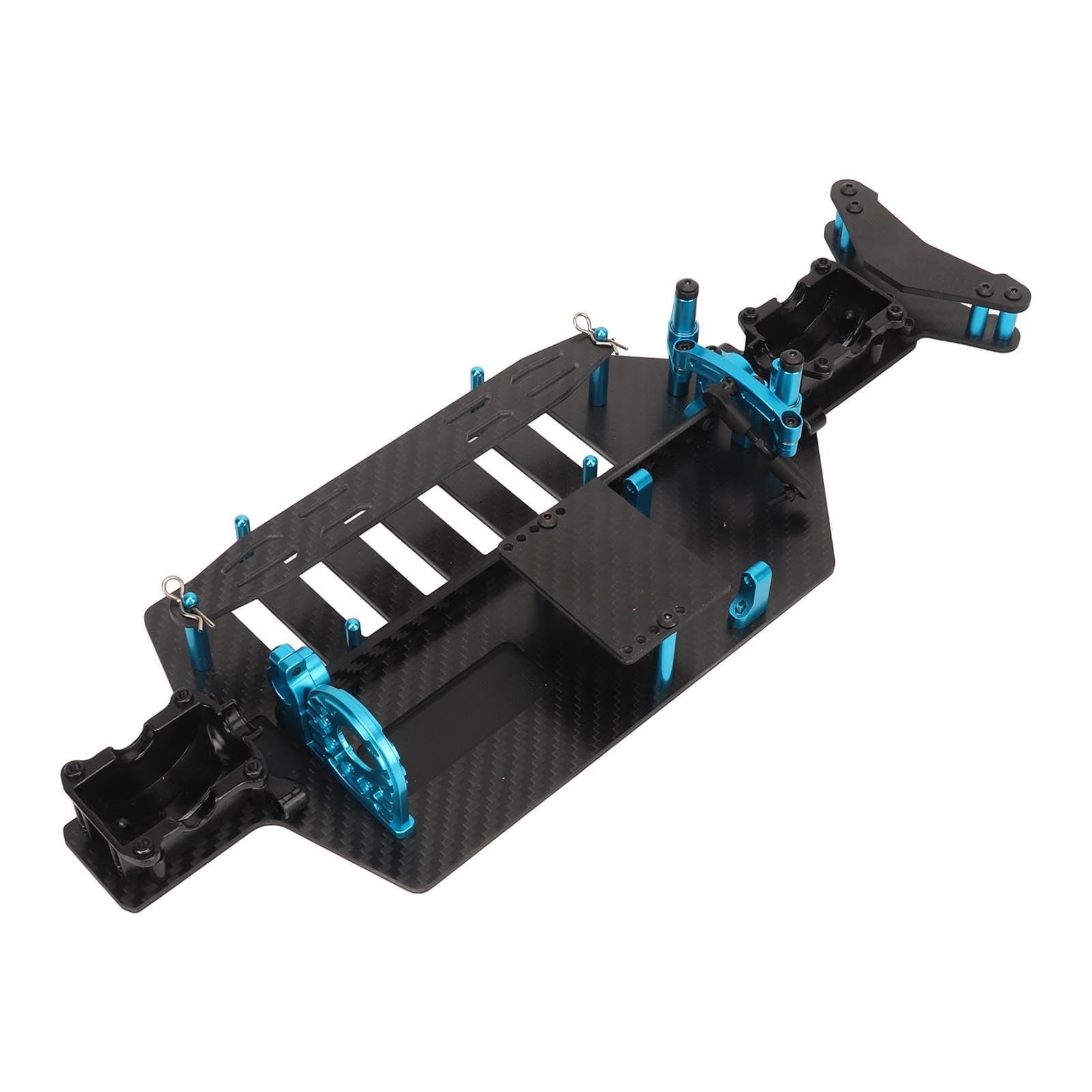 Chasis de Fibra de Carbono para Coche RC, Chasis de Coche RC Resistente, Ligero, de Alta Resistencia para TT02B
