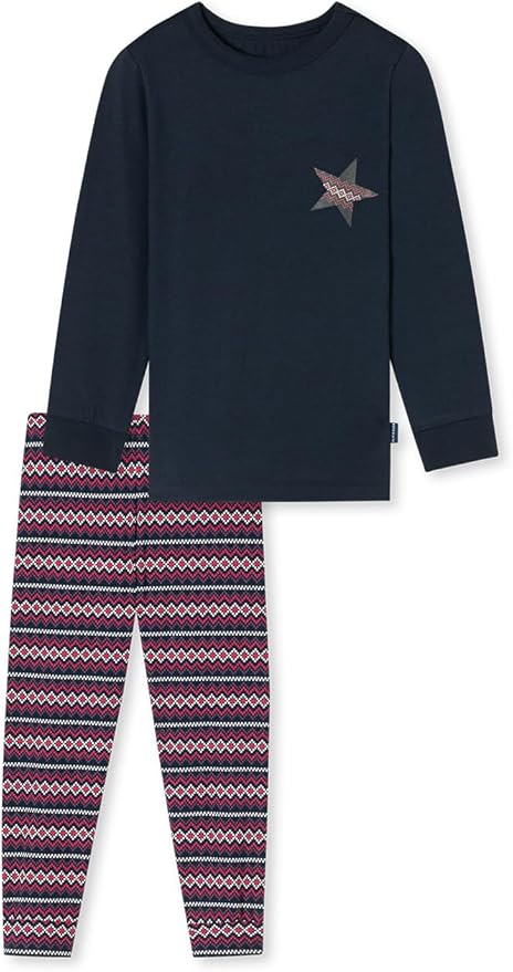 Schiesser jongens pyjama set, Blauw_181867, 140