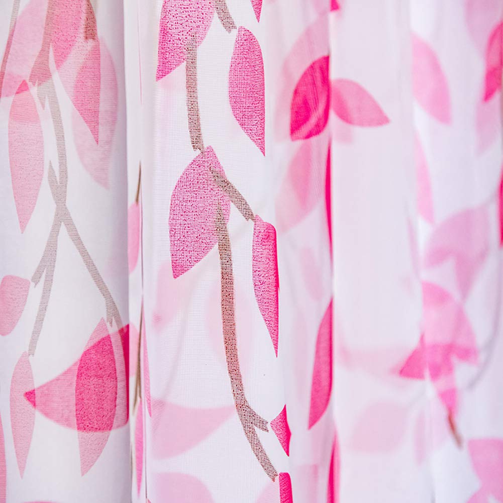 Tende trasparenti bianche con fiori di ciliegio rosa per soggiorno, tende in tulle per camera da letto, tende in voile per cucina – acquista a prezzi convenienti sul marketplace