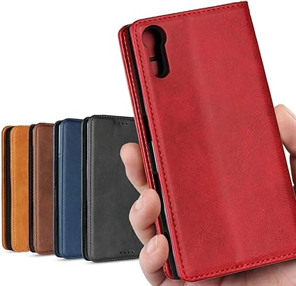Amazon Co Jp ソニー Xperia Xz Xzs ケース Xz ケース 手帳型 スタンド ソニー エクスぺリア ケース 適用 内蔵マグネット スタンド機能 落ち着いた色 レトロ レッド Docomo So 01j So 03j Au Sov34 Sov35 Softbank 601so 602so