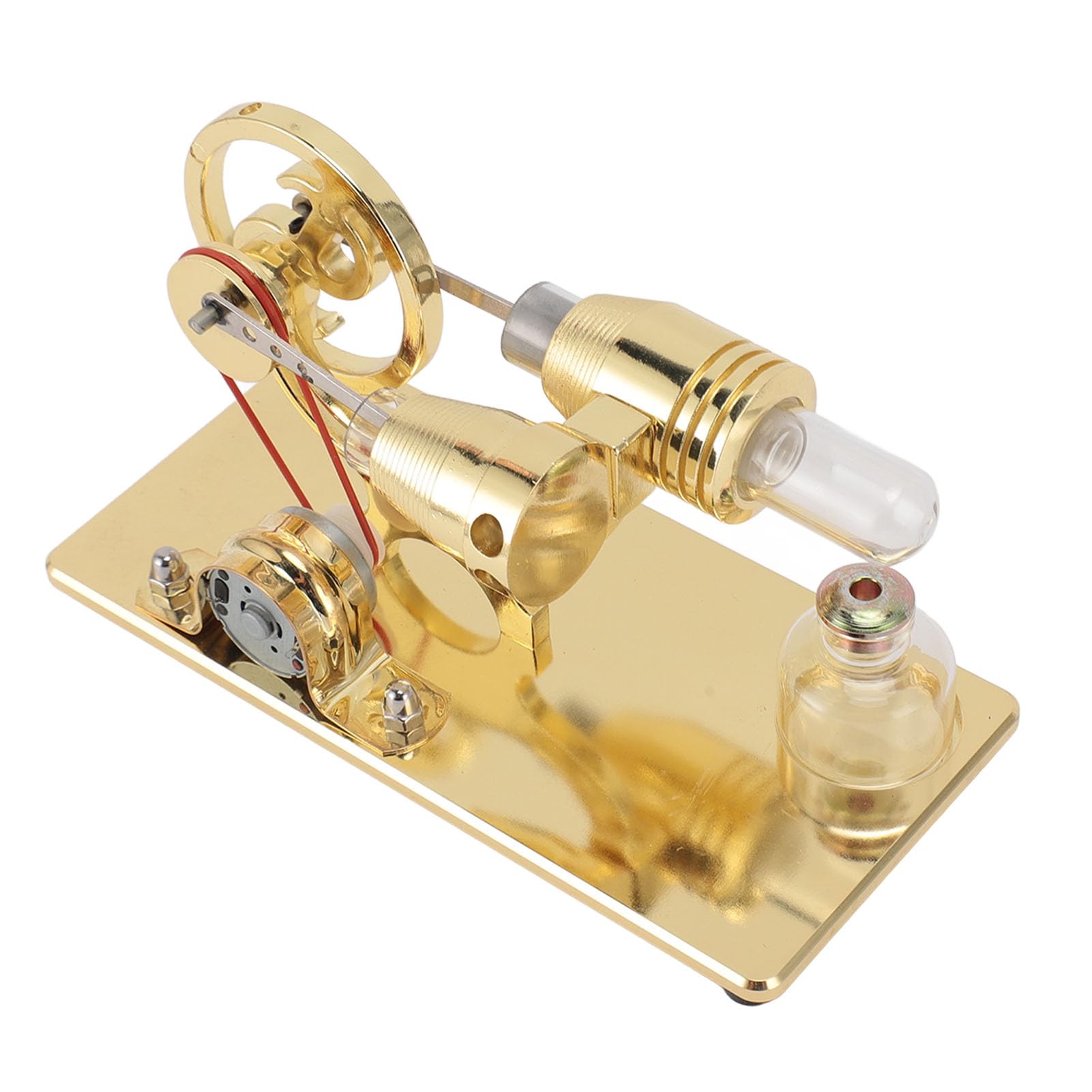 Motore Stirling con Lampadina a LED (GOLD)