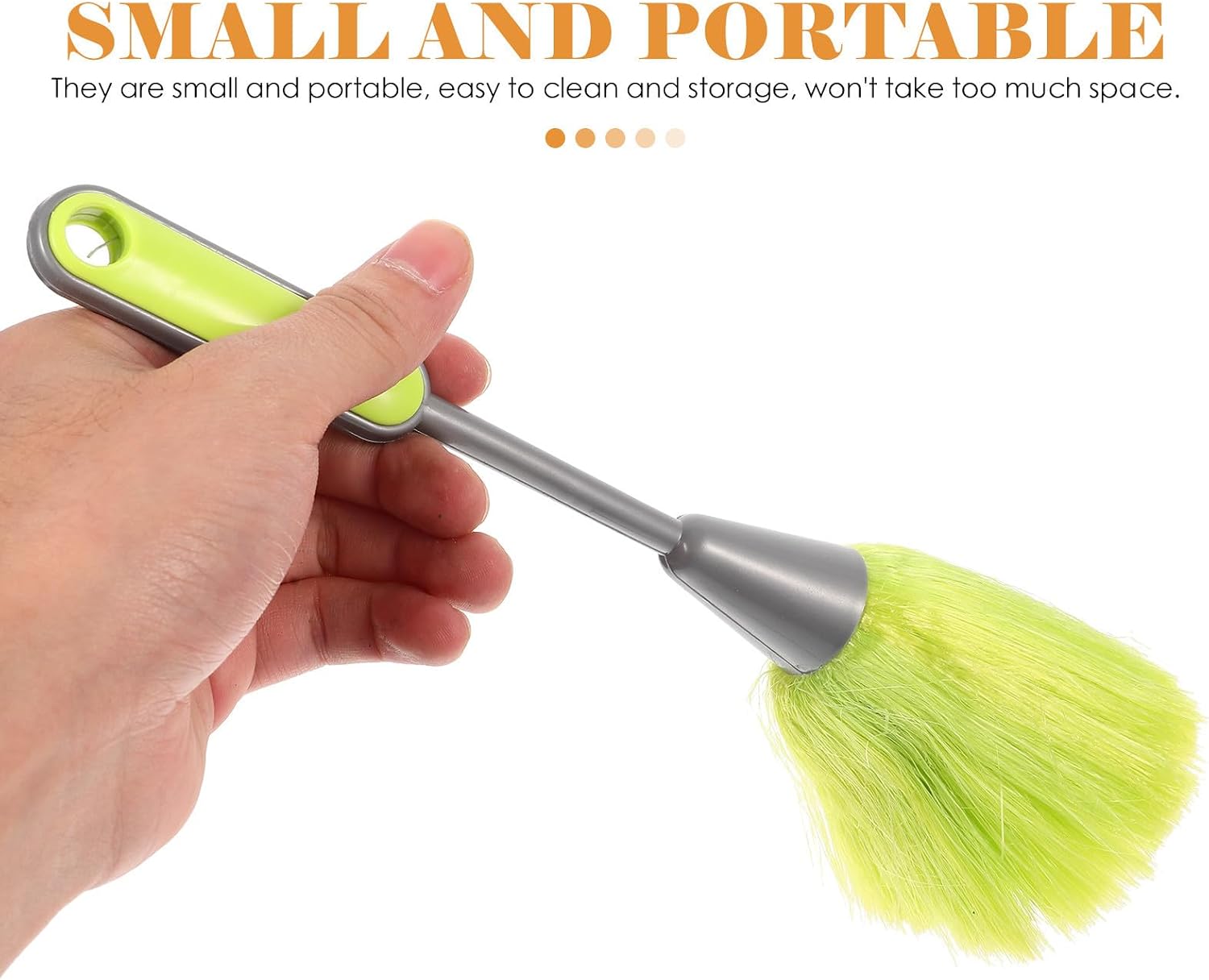 3pcs Small Plastic Dust Cleaning Brush Set for Keyboard Cleaning