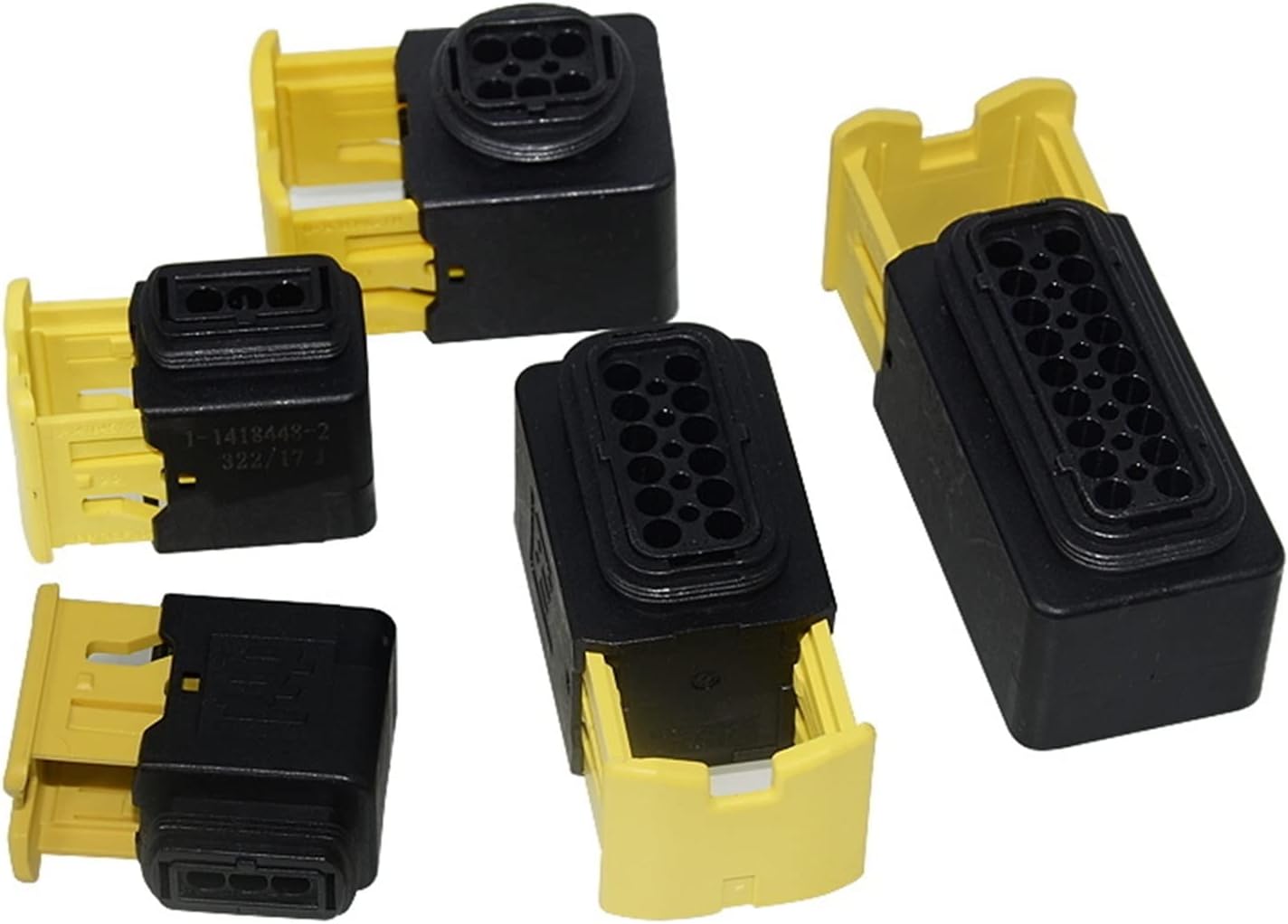 Automotive Connector 1-1418448-2 Connector 1-1563759-1 Plastic Shell 1-1703639-1 (Color : 1 1418448 1 Shell)