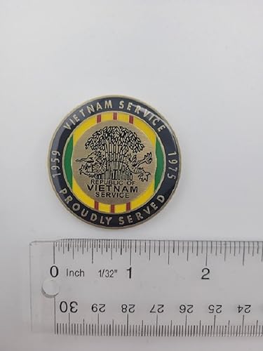 Miniatura 6 de Operación Campbell Streamer Vietnam Challenge Coin