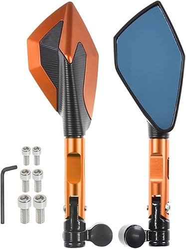 Accesorios para motocicleta de 8 0.394 in espejo retrovisor CNC accesorios para Yamaha FZ25 FZ-25 FZ 25 FZ16 FZ-16 FZ 16 2008-2018 2019 2020 (color