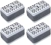 Deodorizing Filter for Replacement for TOTO Toilet Models THU6474-01, THU6072, S500e, S550e, SW30xx Series - Activated Carbon, Fragrance-, 2 or 4 Pack