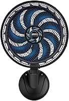 Ventilador de Parede Arno X-TREME 40cm VE9P, 160W, 9 Pás, Alcance 12m, Oscilação 80º, 3 Velocidades, Silencioso, Fácil Limpeza, 220V