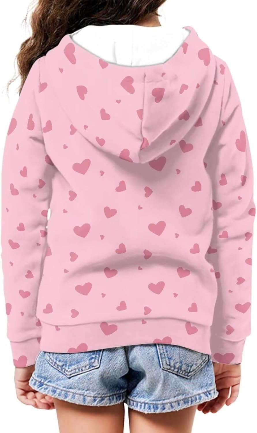 Girls' Fashion Hoodies & Sweatshirts Size 6-16 Lightweight Zip Up Hoodie Casual Long Sleeve Jacket - Image 2