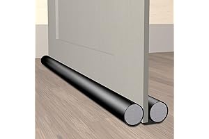 Door Draft Stopper 37" Cutable Decorative Door Draft Blocker