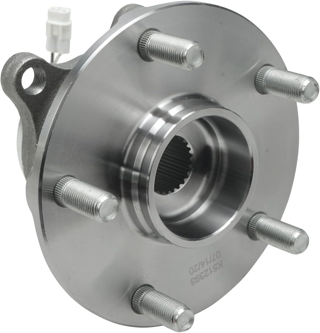 Detroit Axle - Rear Wheel Bearing and Hub Assembly for AWD Suzuki SX4 2007 2008 2009 2010 2011 2012 2013, 2012 SX4 Crossover 5 Lugs w/ABS
