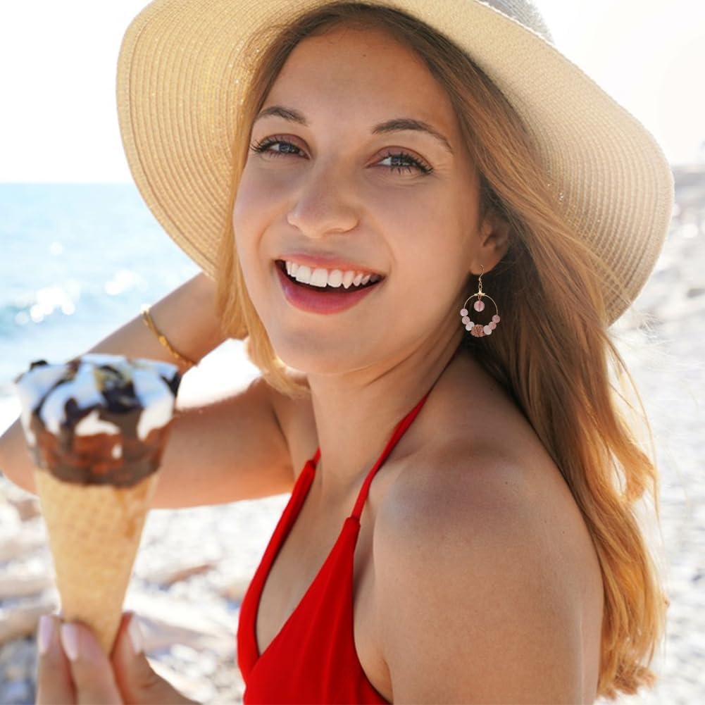 PH PandaHall About 20 pcs Tibetan Metal Flower Beads Brass Unplated Lotus Flower Spacers Beads Charms for Jewelry Makings 9.5x12mm Hole: 2.5mm - Image 5