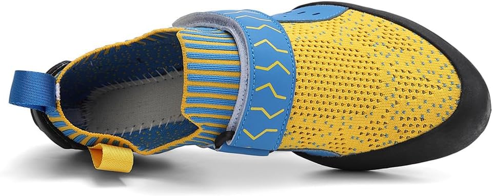 Climbing Shoes for Men Women Lightweight Indoor Beginners Bouldering Shoes Mesh Anti-Slip