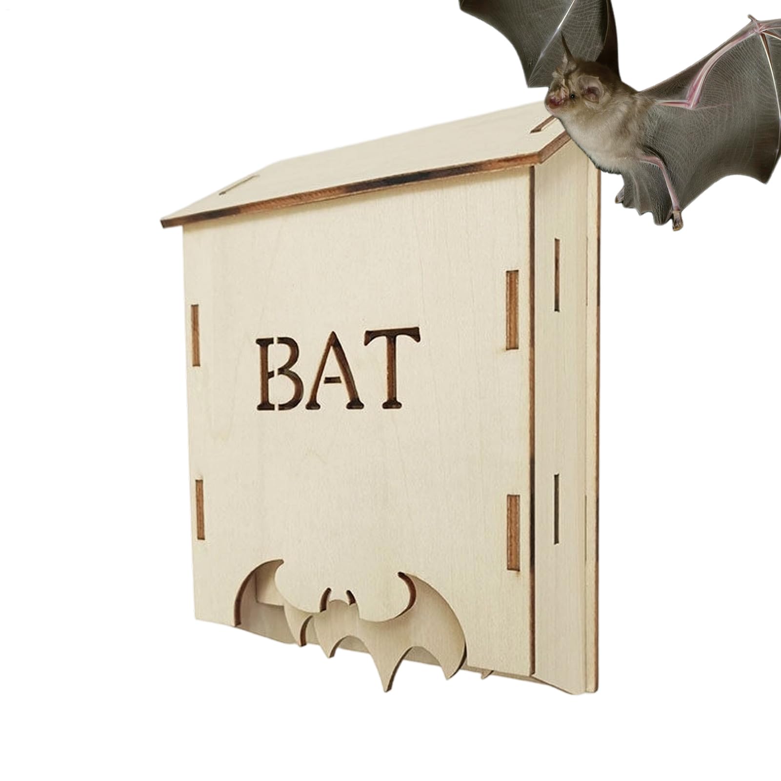 Maison Pour Chauves-souris, Habitat Extérieur En Bois | Abri De Jardin Pour Chauves-souris – Es Abris Extérieurs Pour CPour Jardiniers, Propriétaires, Amoureux De La Nature, Etc.