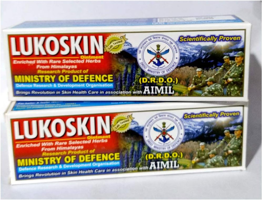 Lukoskin Ointment 40gms Pack of 2(80 GMS)