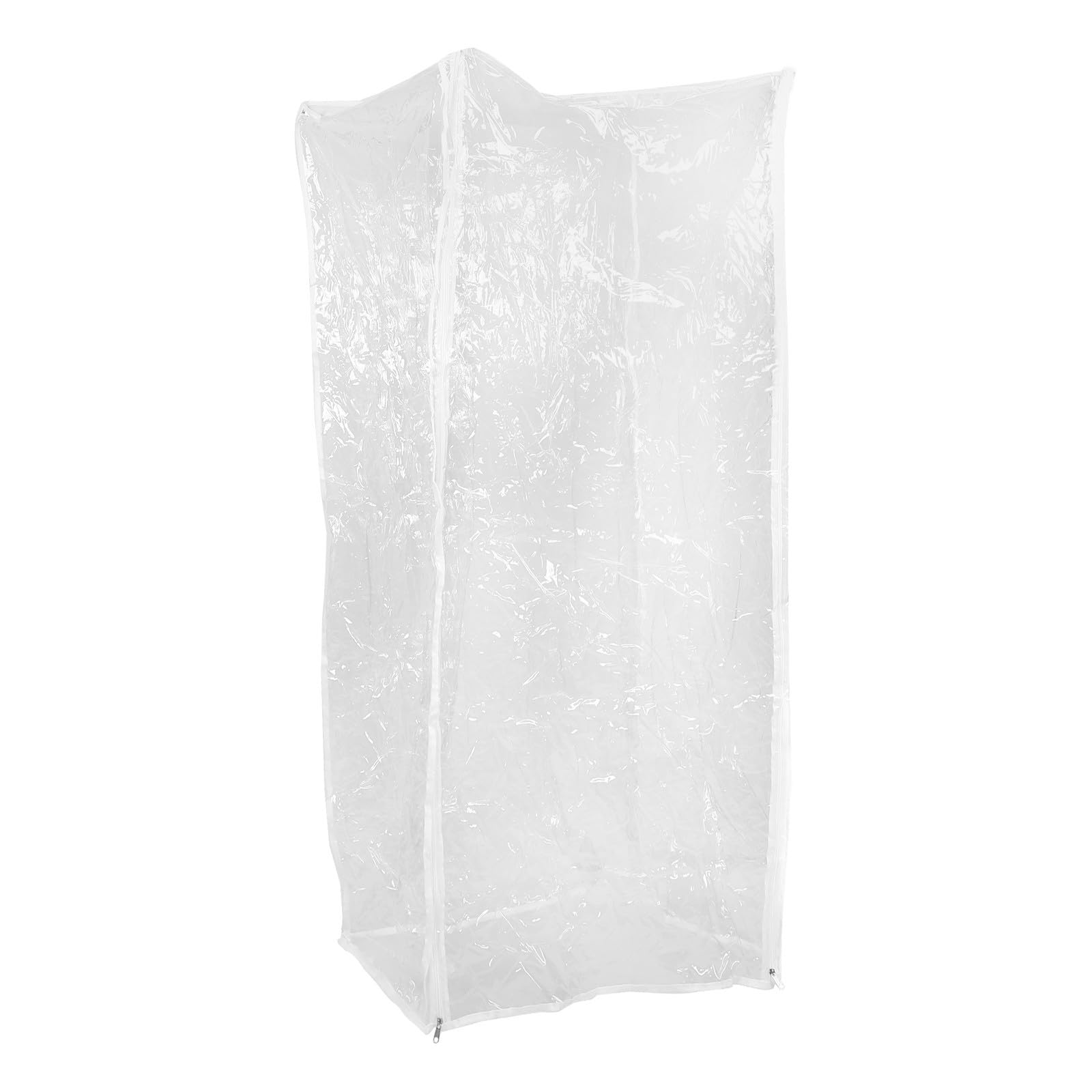Copertura Trasparente in PVC Bordo Elastico per Rastrelliera Pane