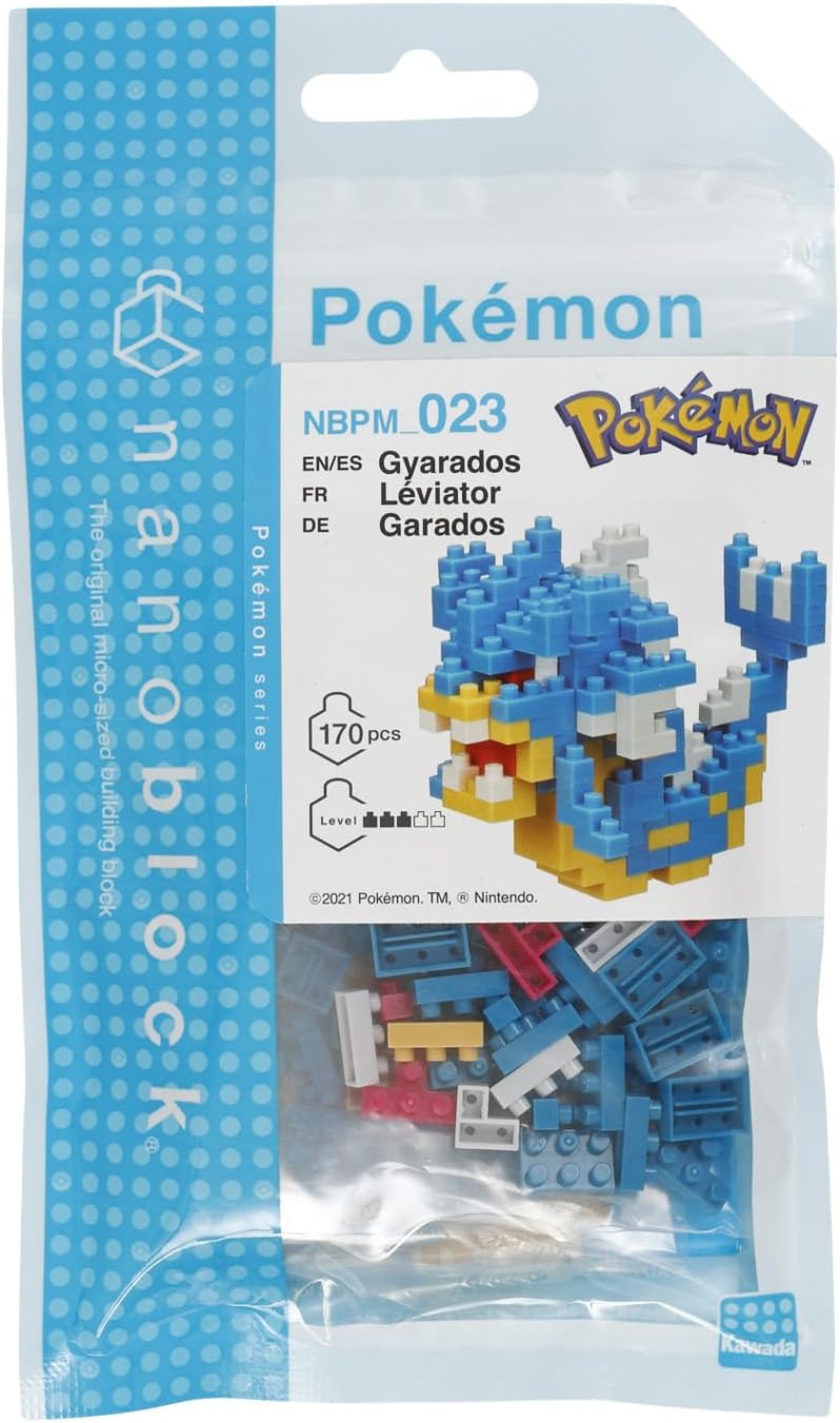 nanoblock - Pokémon - Gyarados, Pokémon Series Building Kit