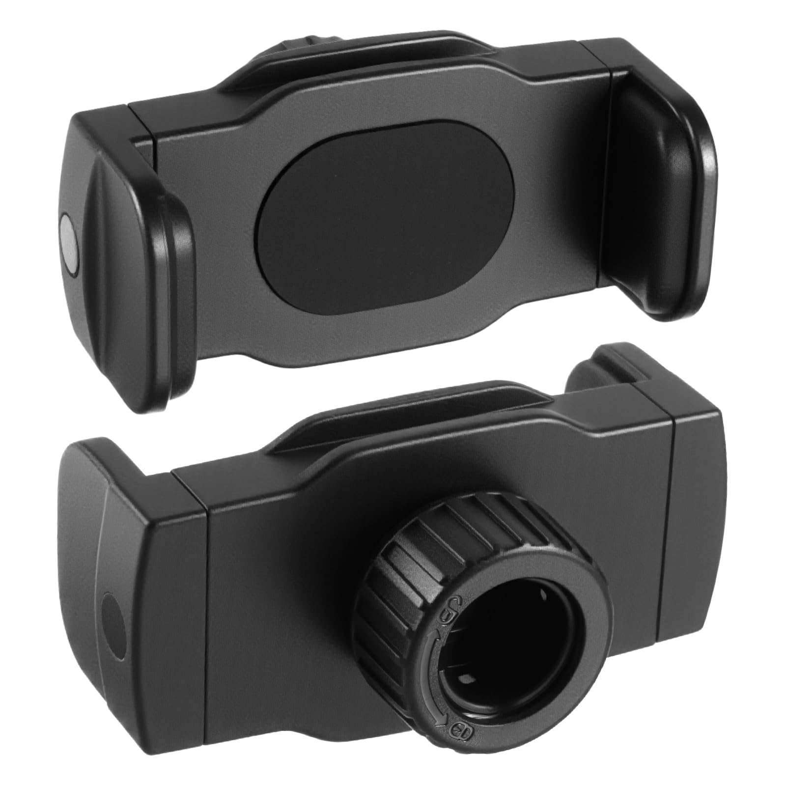 2 Pack Ball Mount Phone Holder Clip 17mm Ball Mount Clip Balls Joint Connector Socket Replacement Rotating Balls Head with Fixed Nut for Car Wireless