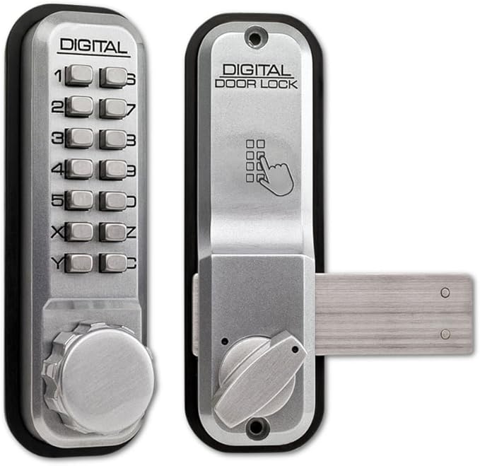 Lockey 2200 Mechanical External Digit Code Door Lock Password