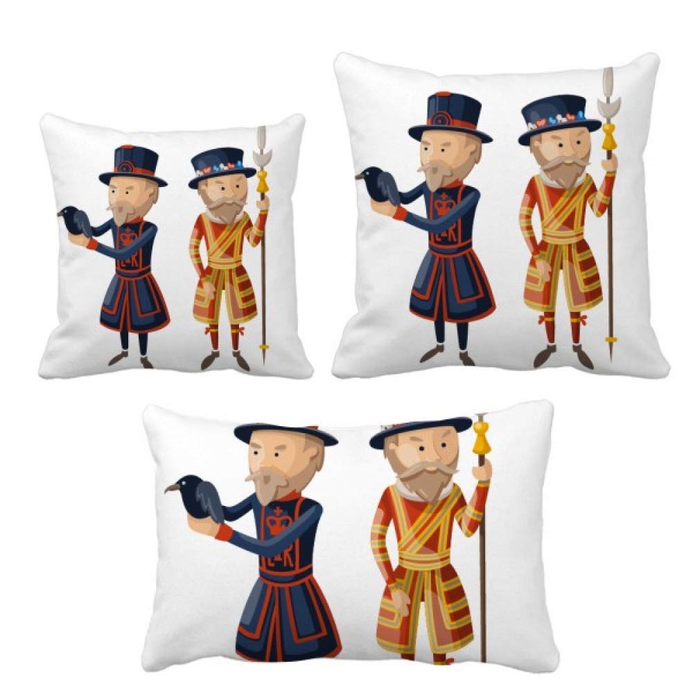 Coussin Londres royal pour créer une ambiance british chic sur votre canapé de salon