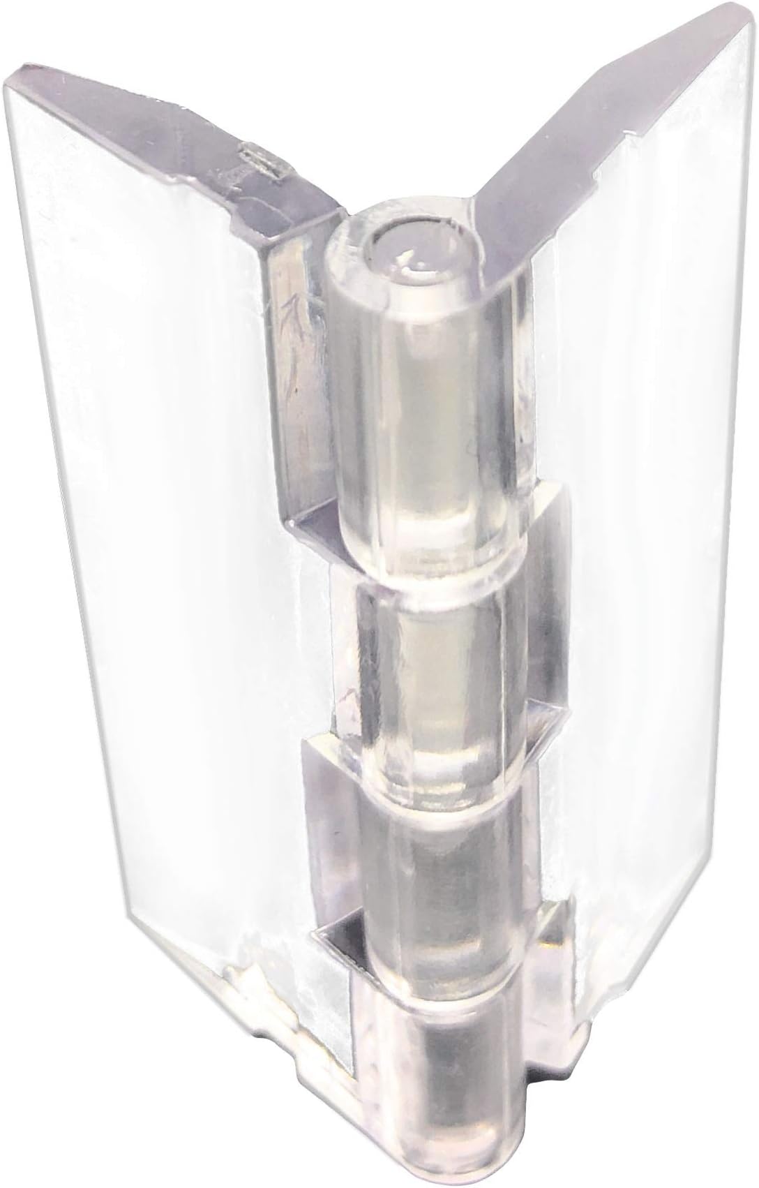 14pcs Strong Clear Transparent Acrylic Plastic Folding Hinge, 1-3/4 x 1-1/2inches