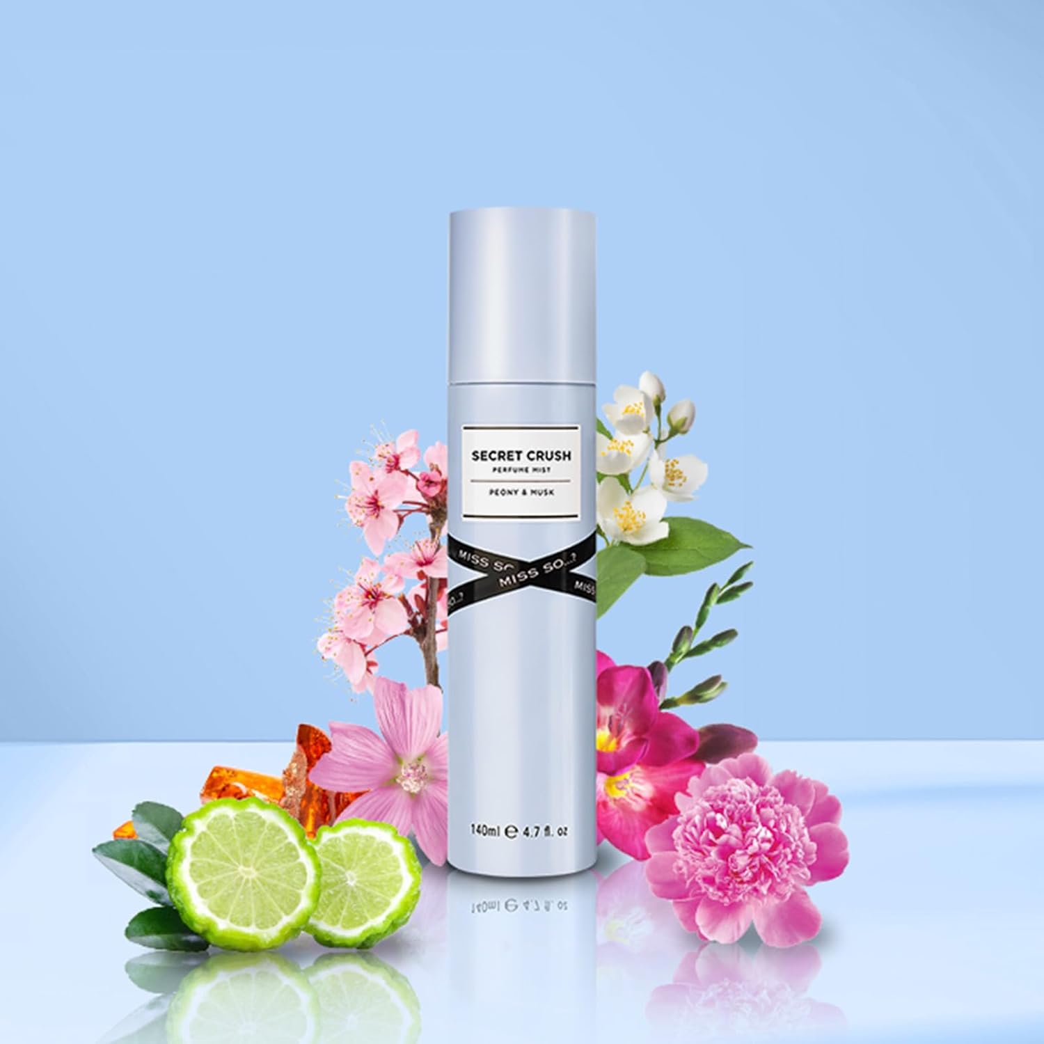 So...? Secret Crush Perfume Mist for Women - Woody, Floral Notes - Great Gift - Refreshing Body Spray - 4.7 oz (Pack of 3)