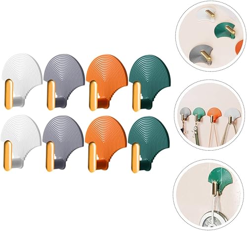 Miniatura 7 de Ganchos adhesivos de pared adhesivos para cinturón de llavero fácil de instalar multiusos para habitación