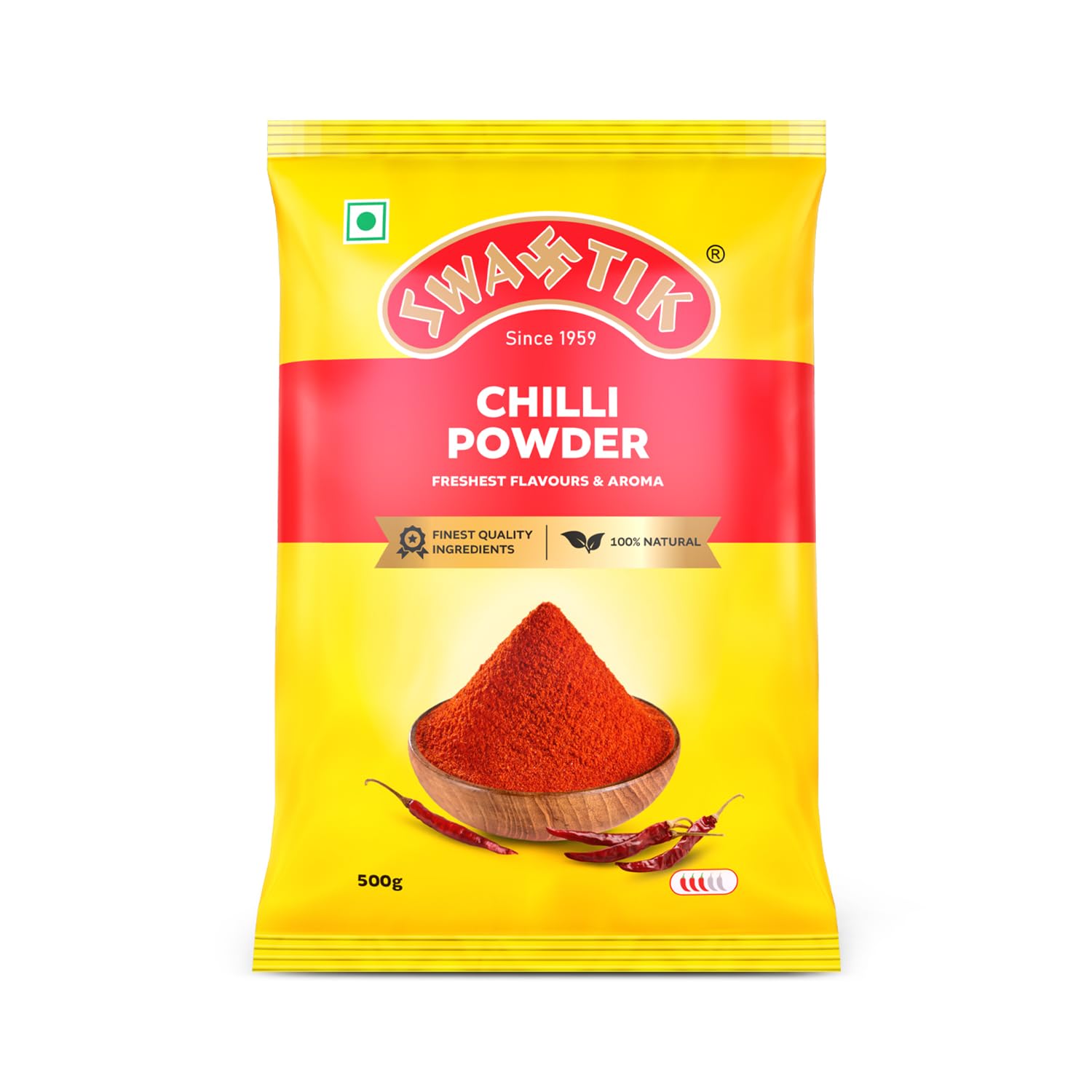 Swastik Mirch Powder | Rich In Flavour | No Added Colours | Natural And Authentic (500 Gram) (B0CZXV3RVJ) Amazon Price History, Amazon Price Tracker