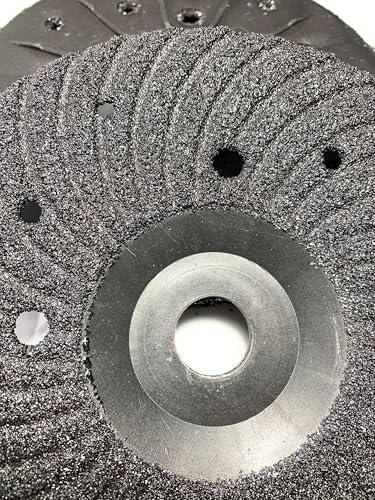 Muelas SiC para granito y hormigón de grano 36 que eliminan imperfecciones con pack de gafas 2