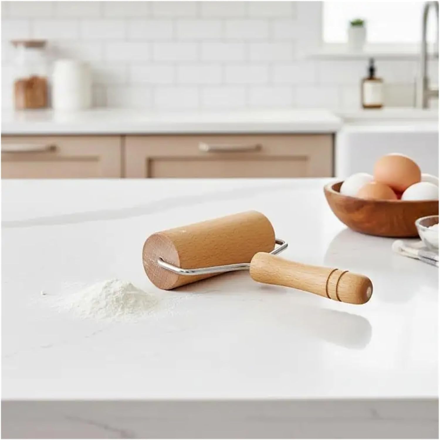 Wooden Baking Kitchen Utensils Pastry Rolling Pin Pie Rolling Roller Rolling Pin Pastry And Pizza Baker Roller(Small)
