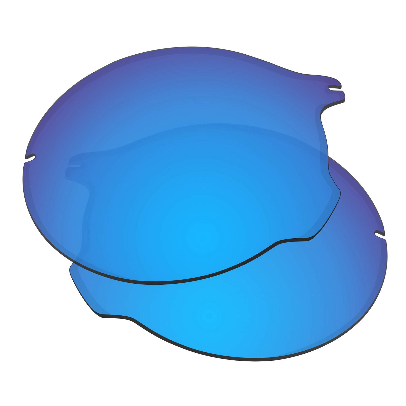 Lenses Replacement for Oakley Tailend Sunglass Polarized - Blue Mirror