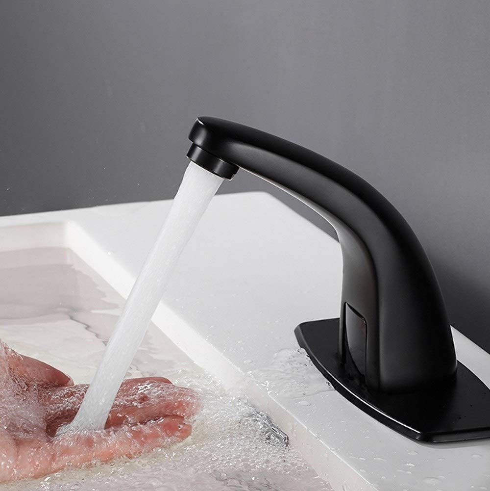 Grifo automático con sensor infrarrojo LWX y control térmico para uso sin contacto en el hogar