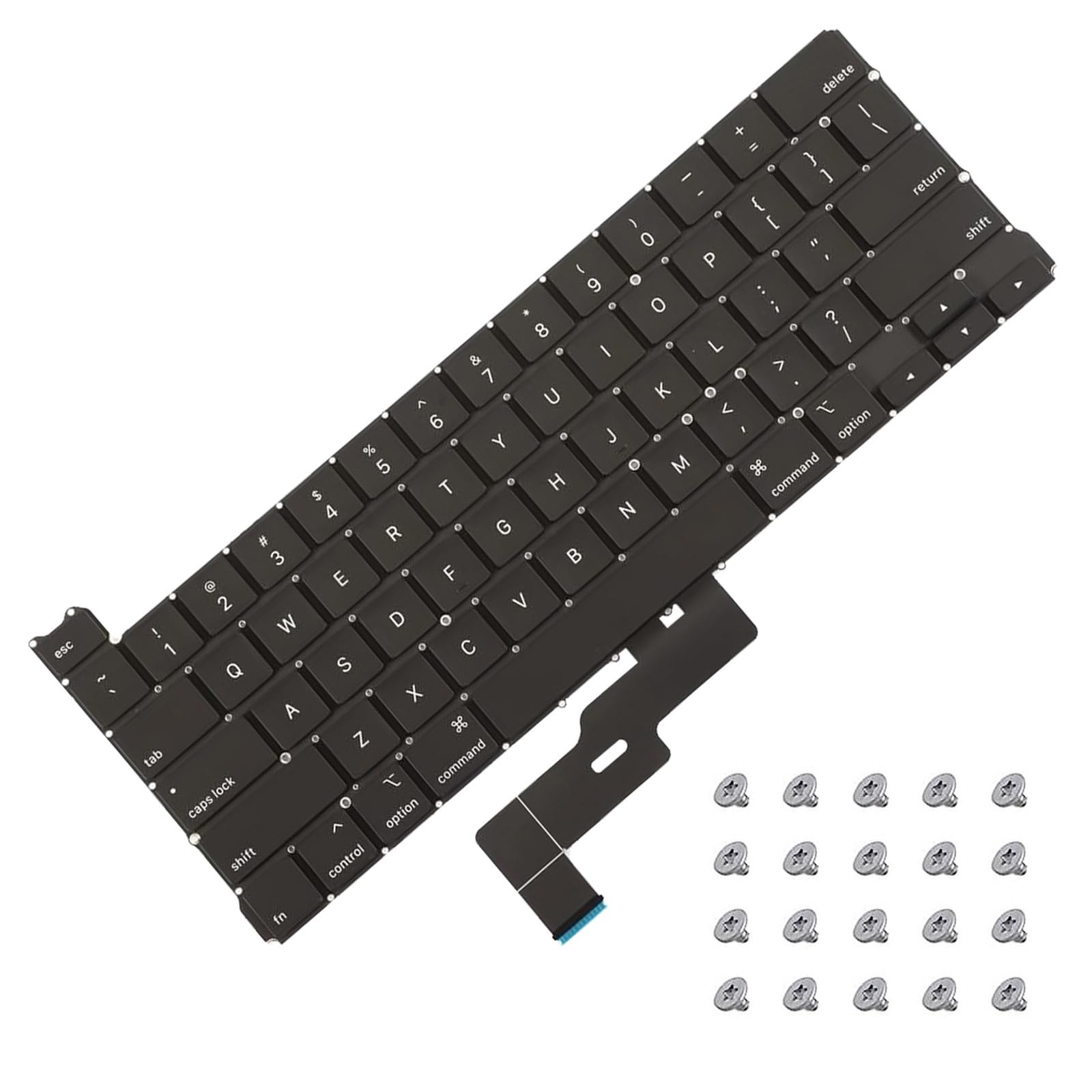 Keyboard with Screws Kit for MacBook Pro 13