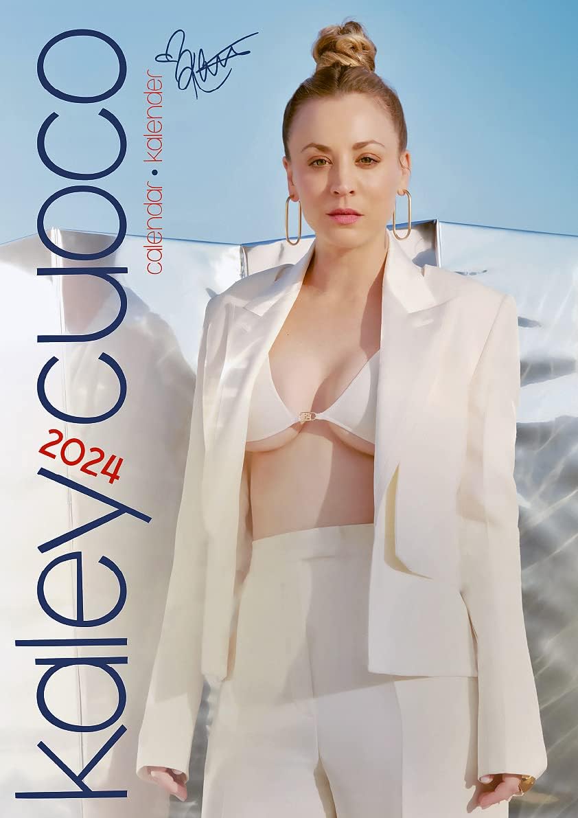 Kaley Cuoco Calendar 2024 - The Big Bang Theory - Penny - Merchandise Calendar – Illustrated, 17 July 2023