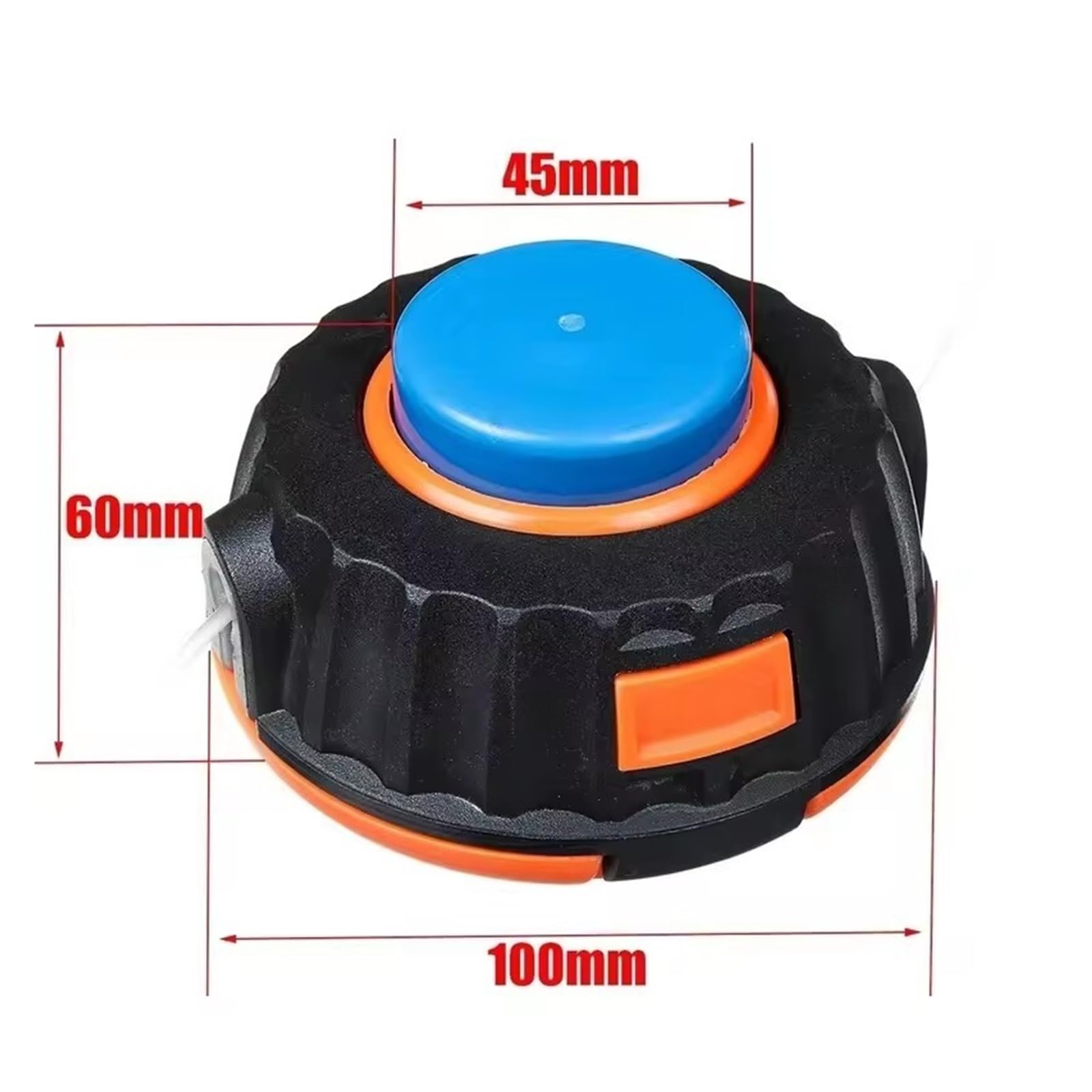 Generico Testina for decespugliatore, Sostituzione Filettatura M10x1,25 mm for decespugliatore, Parte for utensile Elettrico da Giardino(L260mm)