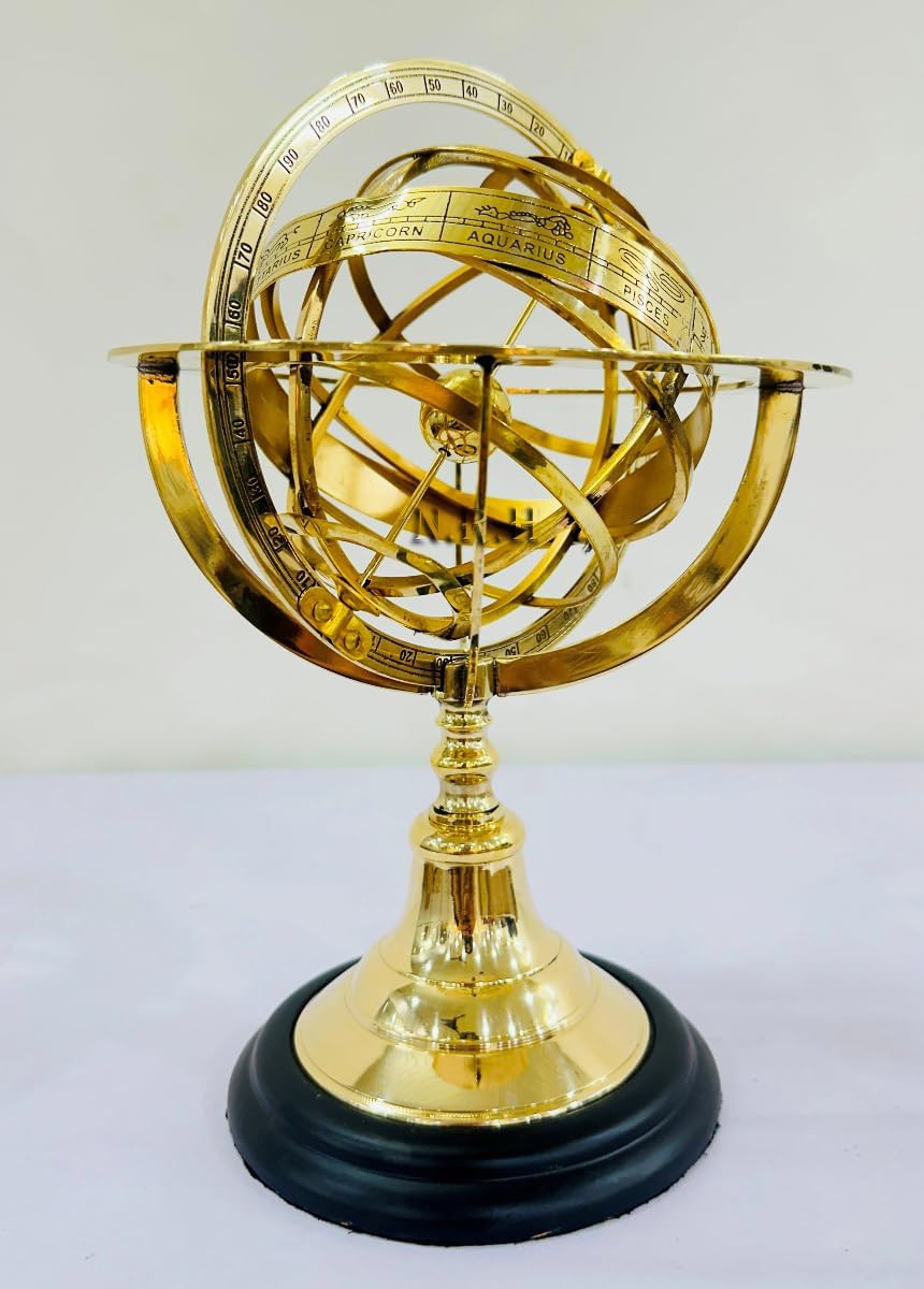 Captain America Schild 56cm - Metall Wanddekoration Mit Ledergriff