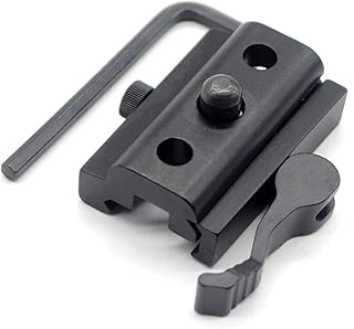 GOODTAC Quick Detachable Cam Lock Bipod Adapter with Swivel Stud for 20mm Picatinny Weaver Rail