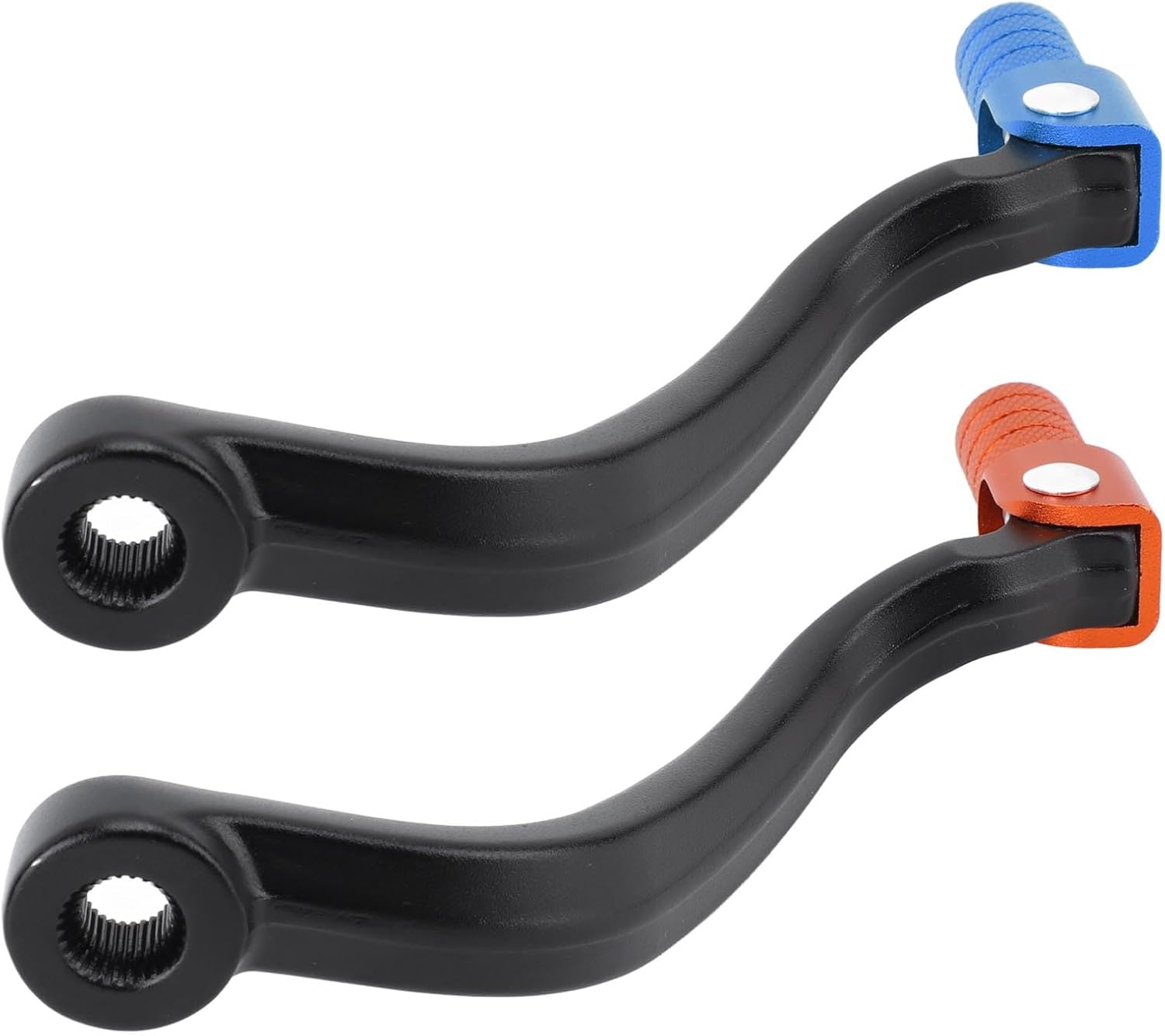 Replacement CNC Aluminum Alloy Dirt Bike Gear Lever Forged Stable Performance Lightweight Shifter for 125 150 200 250 300 350 450 505(Orange)
