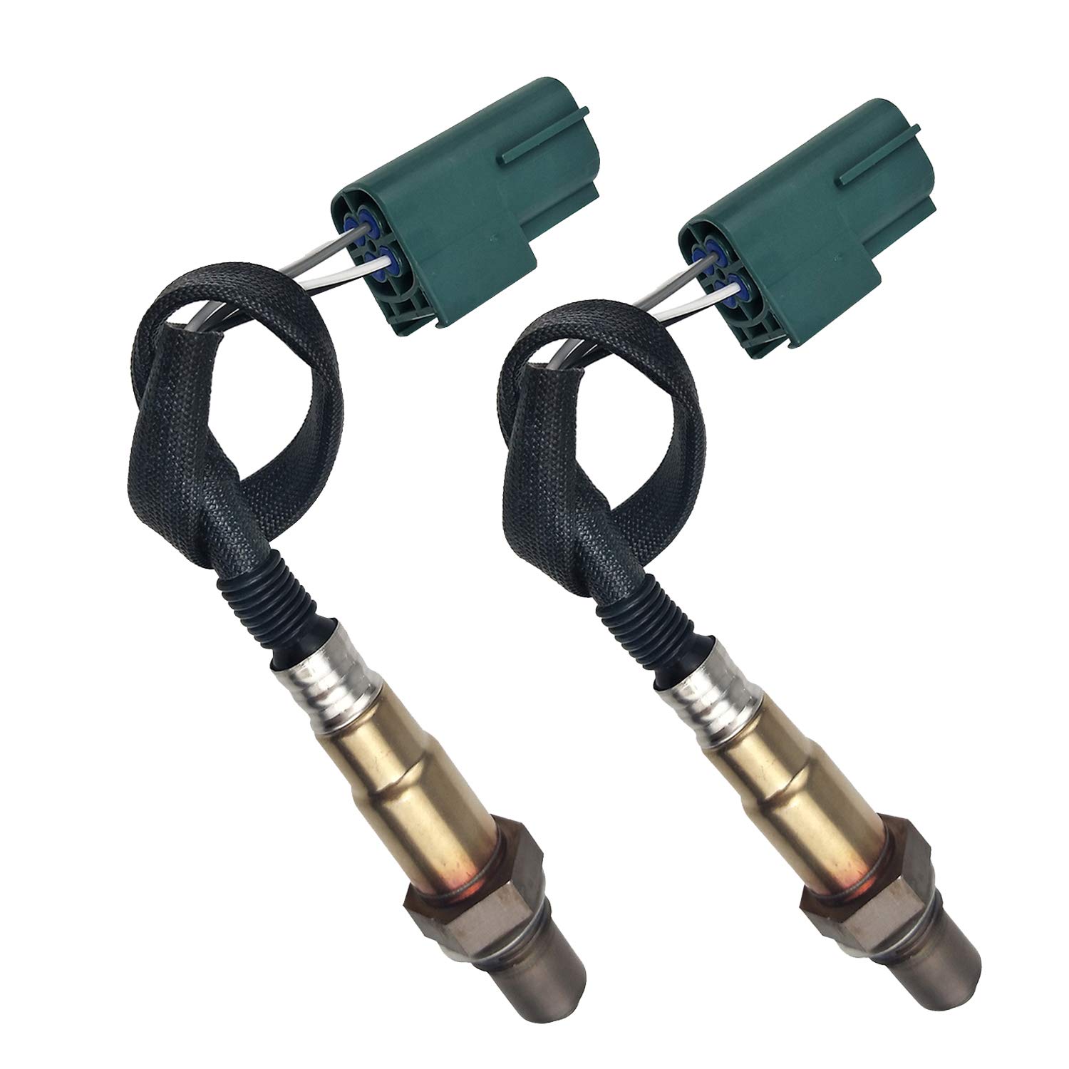 Maxfavor 2Pcs Downstream O2 Oxygen Sensor Fit for Nissan 2005-2015 Armada 5.6L,2004-2006 Sentra 1.8L,2004 2008-2012 Pathfinder 5.6L,2004-2015 Titan,for 2004-2010 Infiniti QX56 5.6L 02 Sensor 234-4835