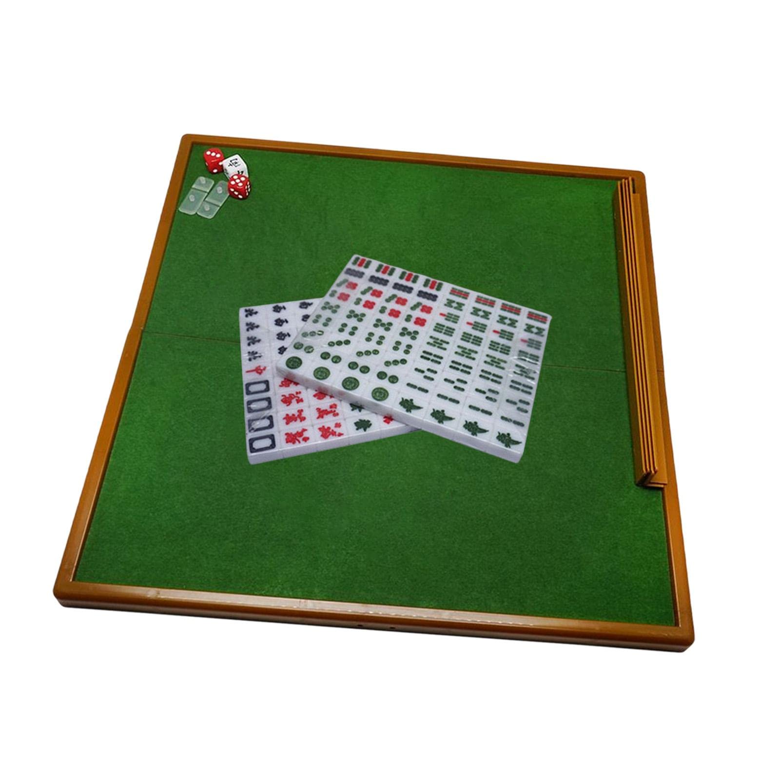 Amazon.com: JunZheHub 144 Tiles Mahjong, Chinese Game Set with
