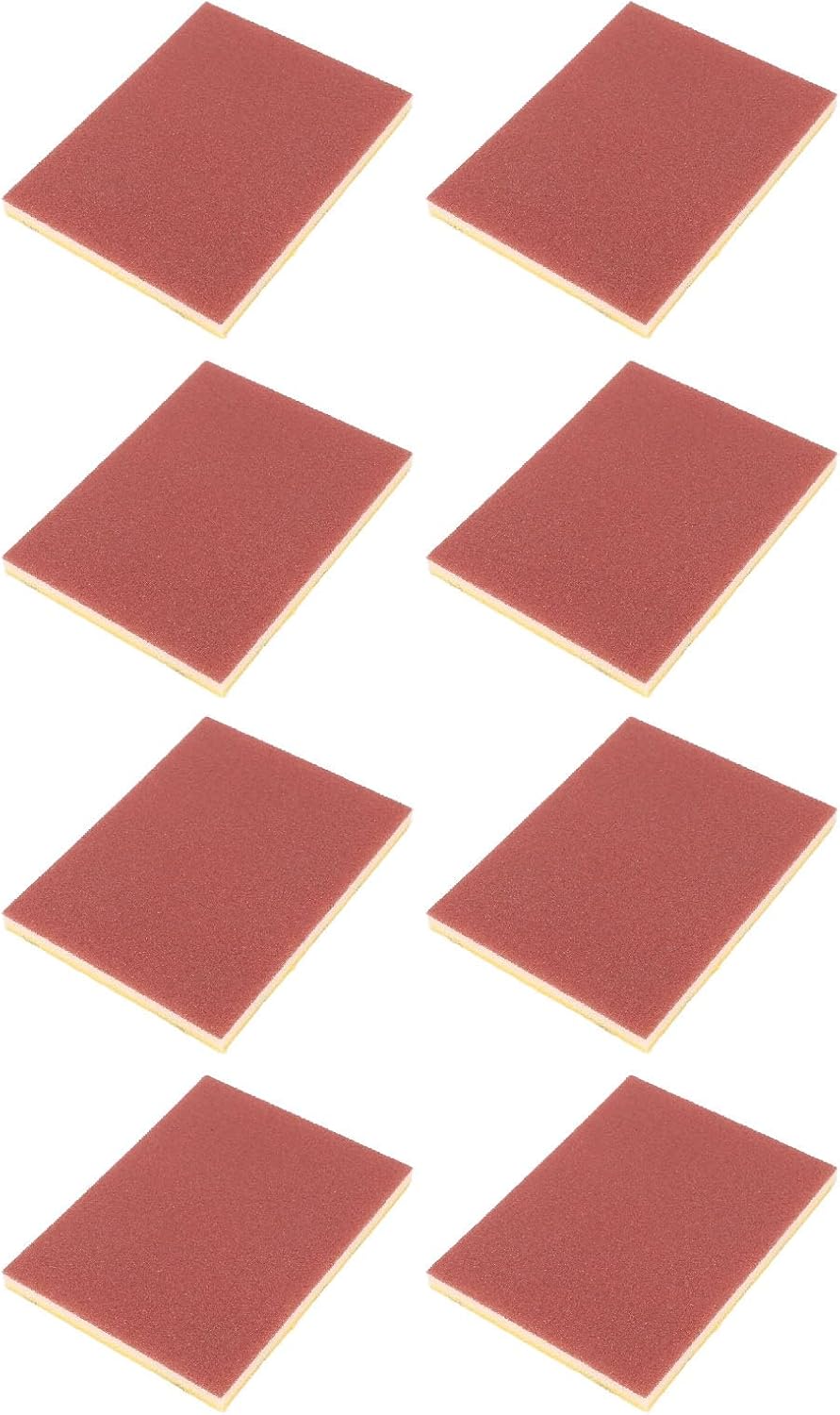 Sanding Sponge 1200 Grit Washable Reusable Ultra Fine Sanding Sponge Blocks for Metal Wood Drywall Sanding 100Pcs Sponge Sandpaper 2.95x3.94x0.2in