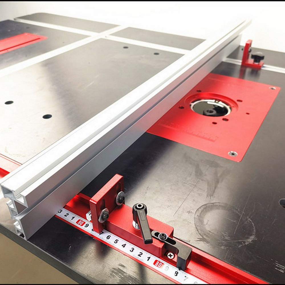 Rail En T En Aluminium Anodisé - Pour Travail Du Bois, Table De Scie, Toupie - Longueurs De 300 à 1220 Mm