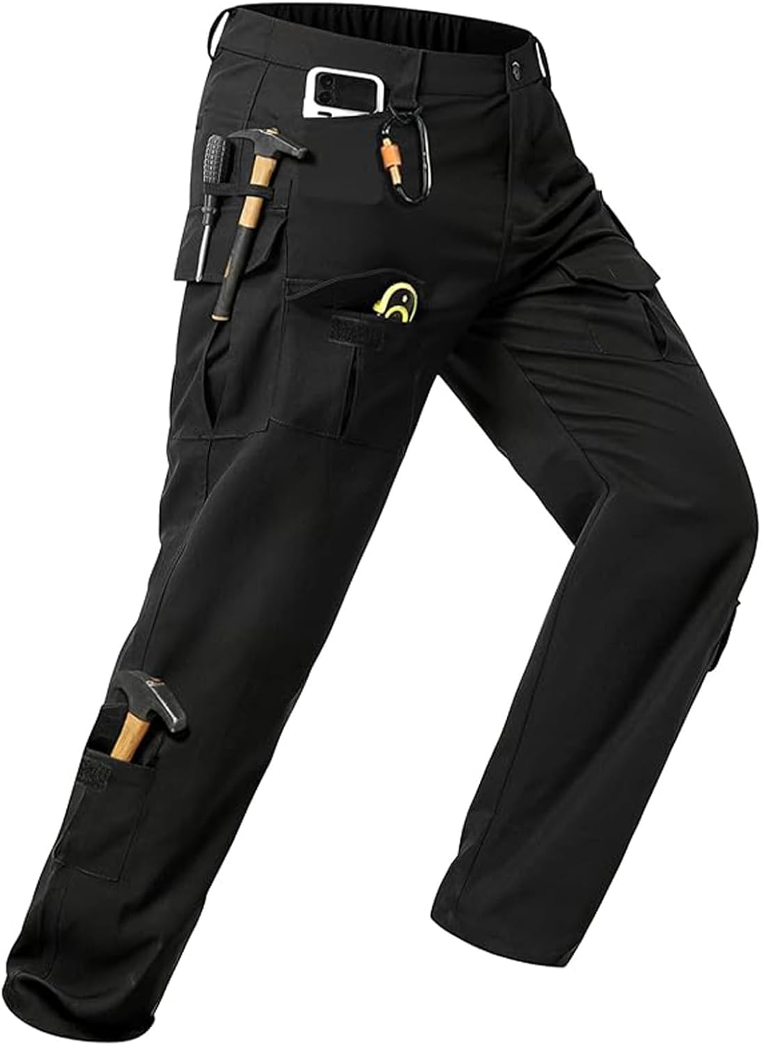Men's Cargo Pants Lightweight Ripstop Work Pants Outdoor Multi Pockets Tactical Cargo Pants
