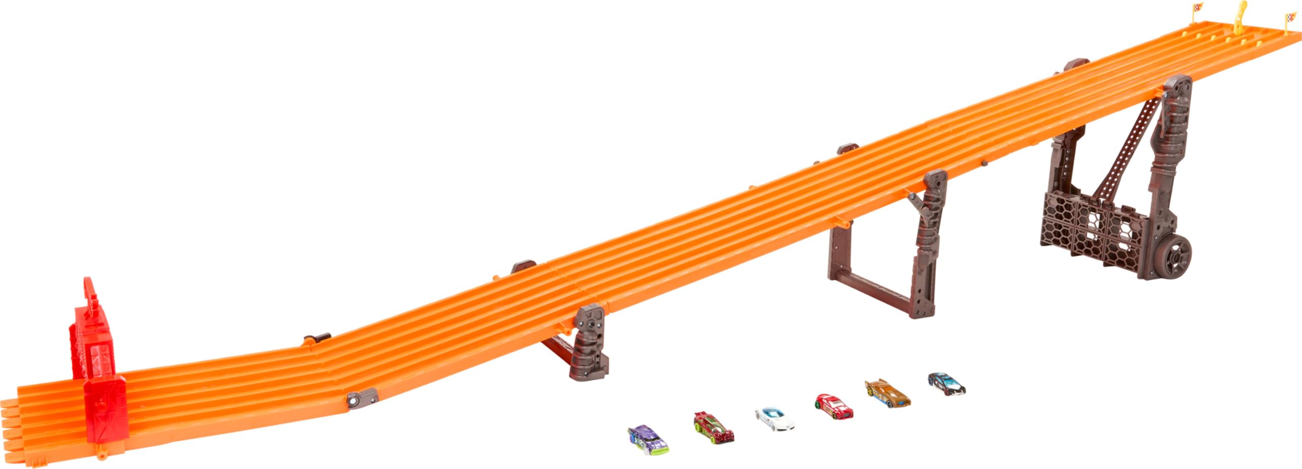 Amazon | ホットウィール 6レーン ダウンヒル・レースウェイ【日本正規