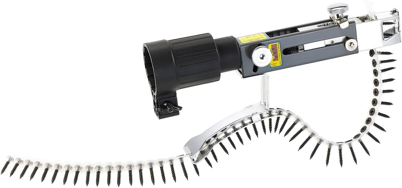 AGT screw magazine: magazine screwdriver attachment for drills (quick screwdriver attachment)