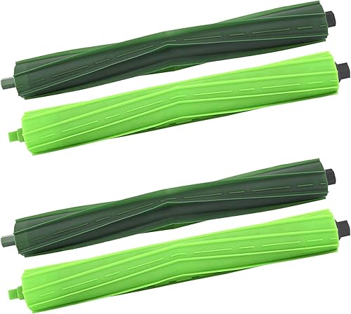 Juego de 2 piezas de repuesto de cepillo de rodillo de goma para aspiradora IRobot Roomba S9 (9150) S9+S9 Plus (9550) Serie S