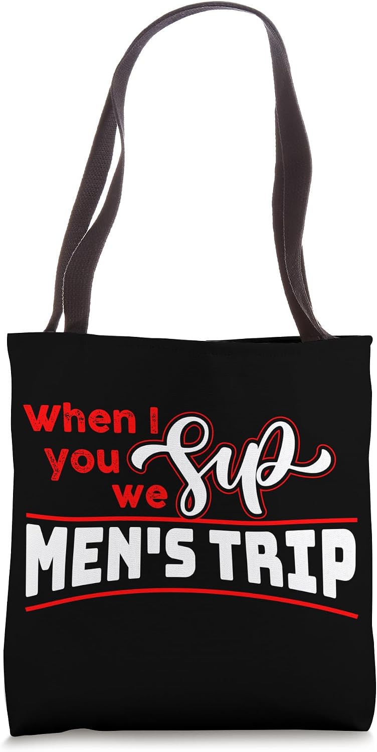 Mens Trip Tote Bag