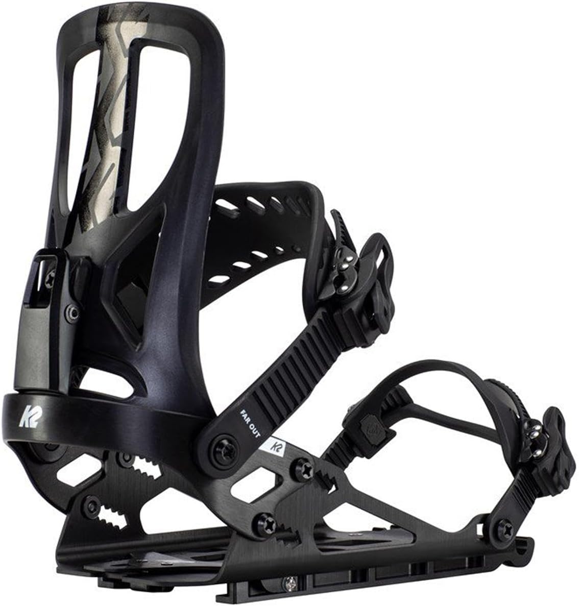 K2 Farout Mens Splitboard Bindings Black Sz S (4-7.5)